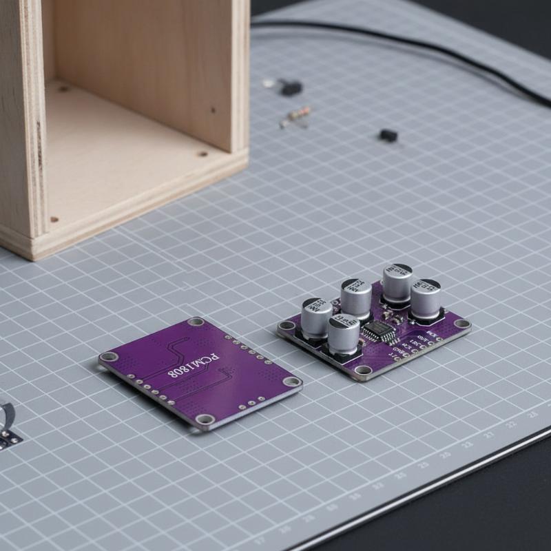 Diy Electronics Board - NEW 24Bit PCM1808 Stereo ADC Module