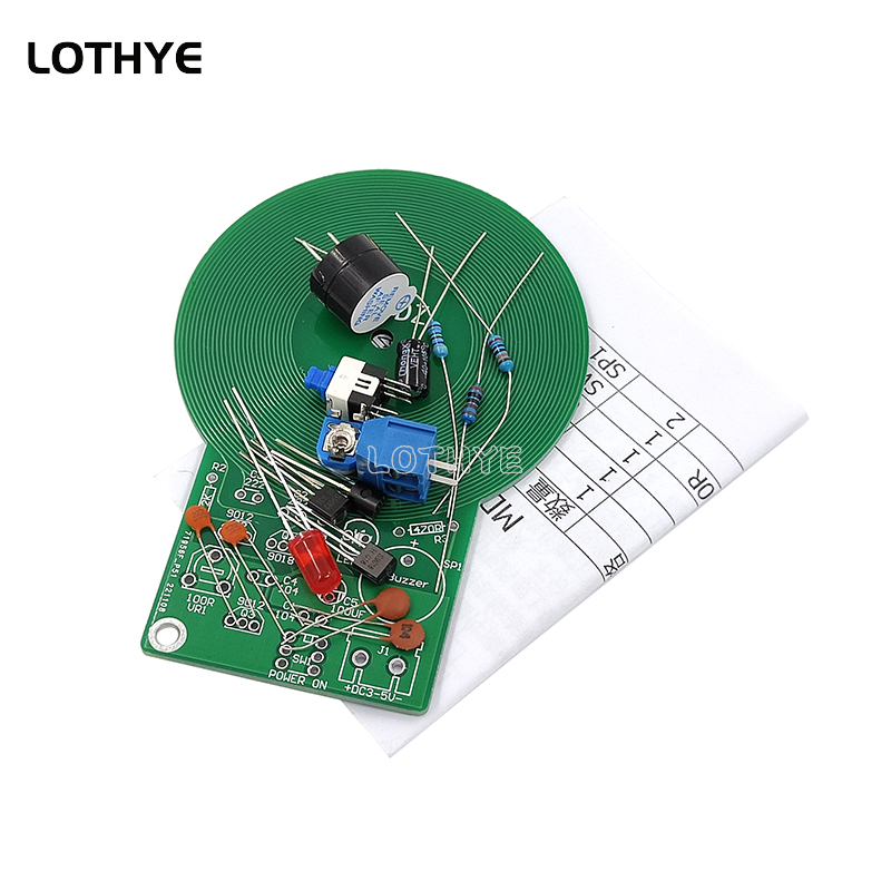 Diy Kit Elektronik - DC 3V-5V Metal Detector Kit DIY