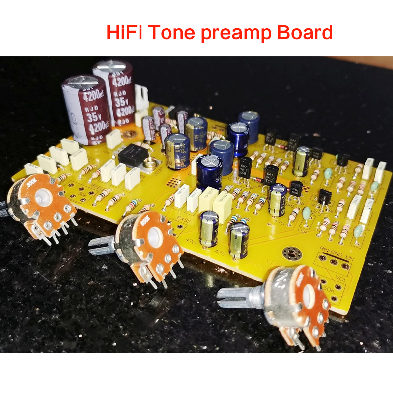 Lm317 Voltage Regulator - AC 18-24V HIFI Tone Pre-board with