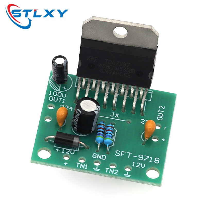 Diy Electronics Audio - Amplifier Board TDA7297 Audio Speaker Amplifier