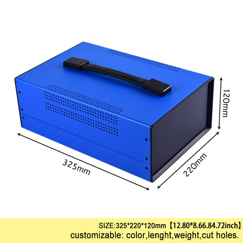 325x220x120mm Custom Iron Proj - Diy Electronics Housing ulasan dan harga