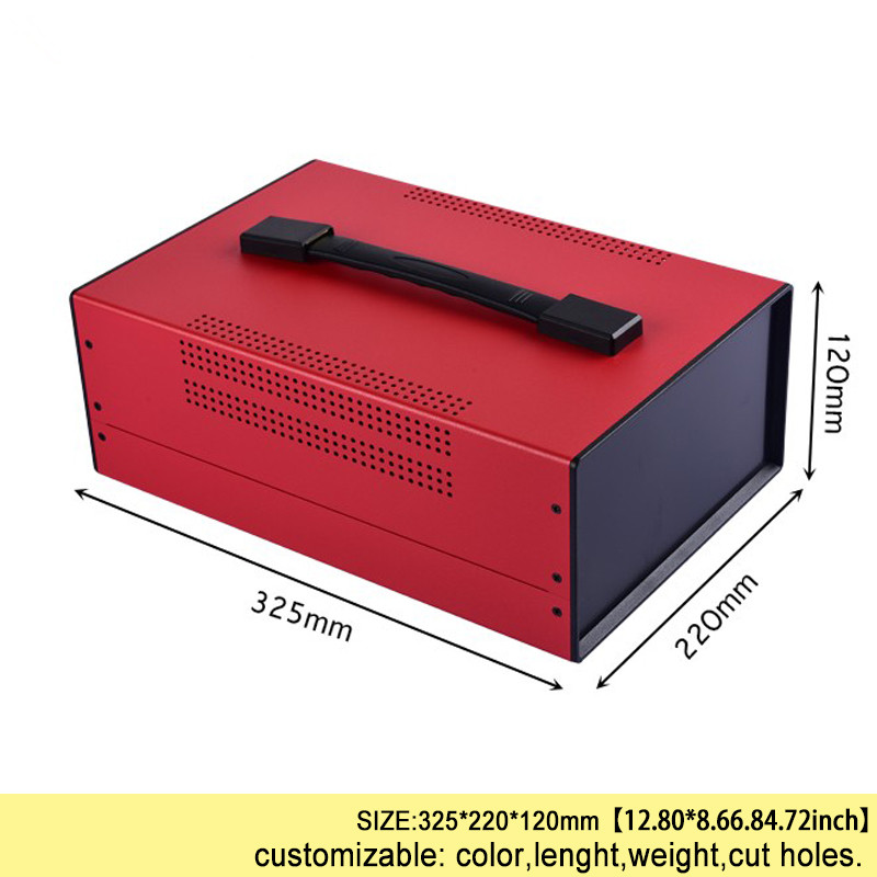 325x220x120mm Custom Iron Proj - Diy Electronics Housing ulasan dan harga