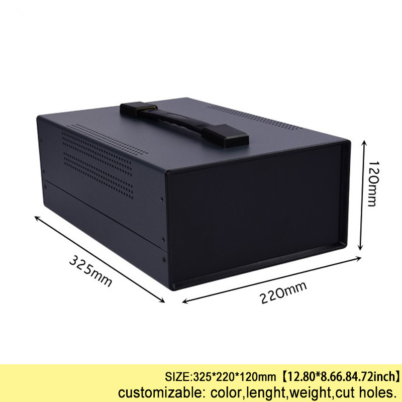 325x220x120mm Custom Iron Proj - Diy Electronics Housing ulasan dan harga