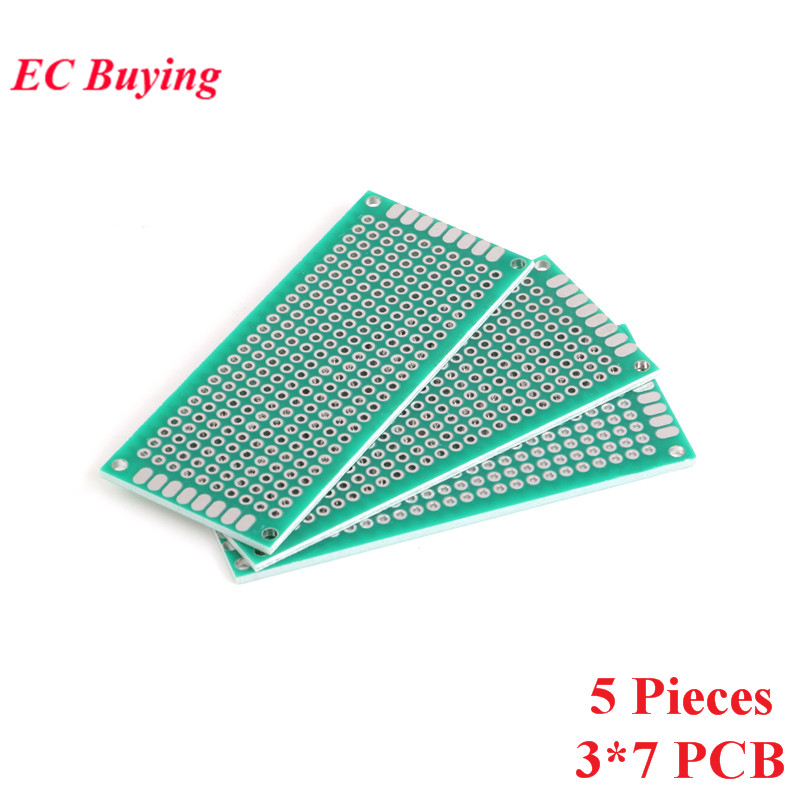 5pcs 3x7cm Double Side Prototy - Arduino Diy Electronics ulasan dan harga