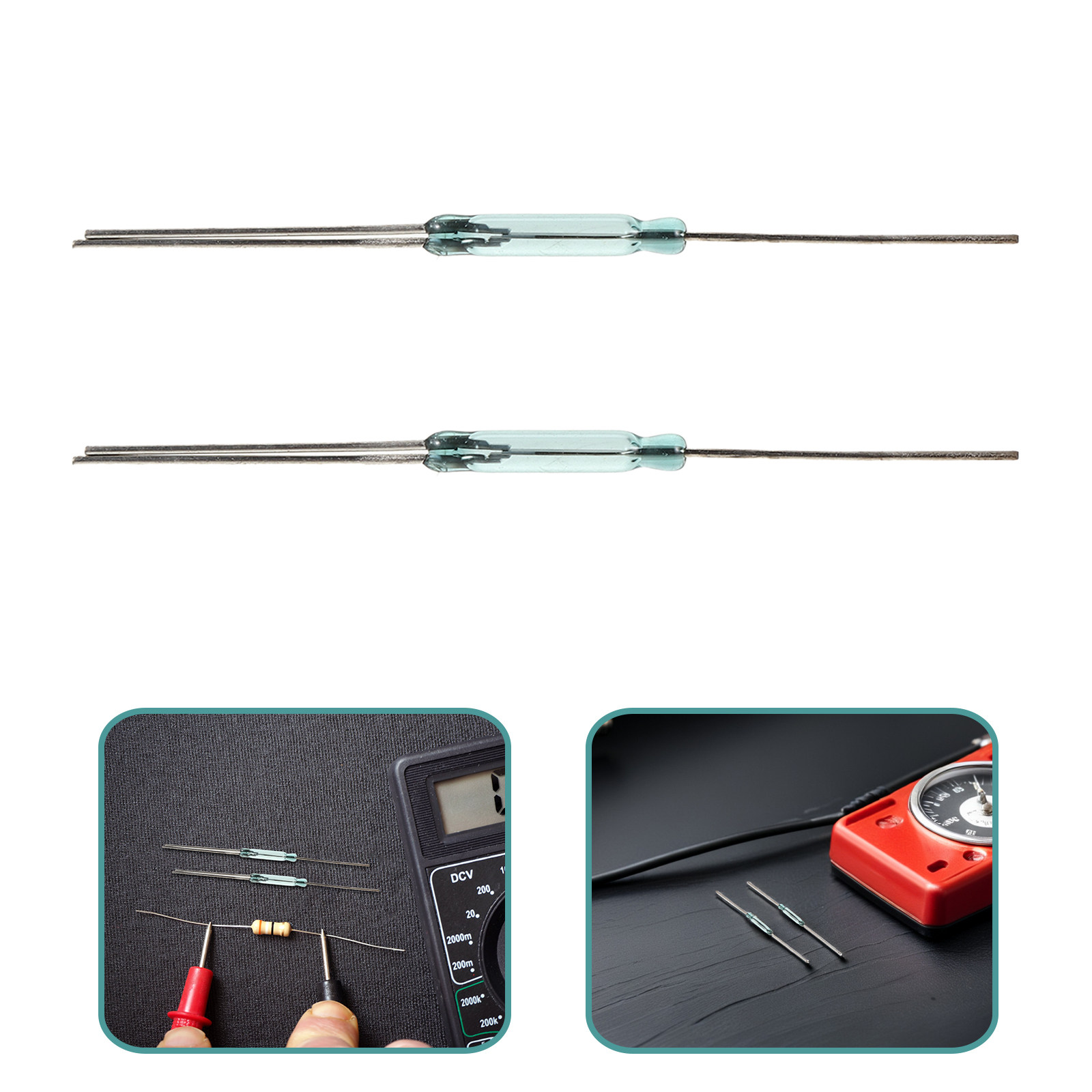 10Pcs Compact Magnetic Reed Sw - Diy Electronic ulasan dan harga