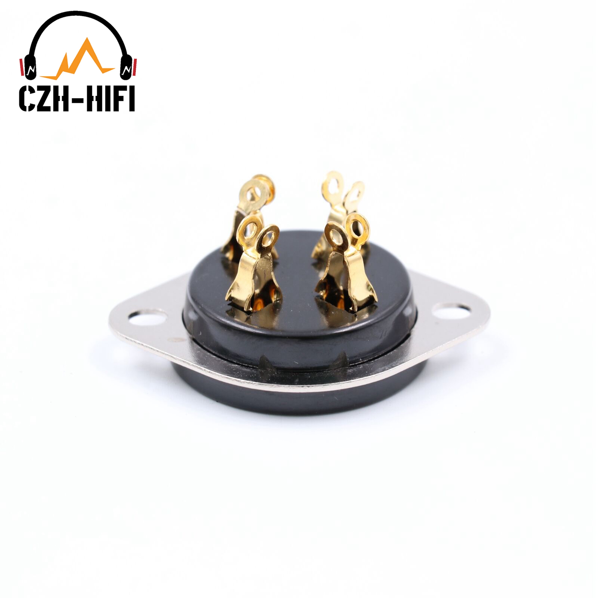 1PC 4in Tube Socket Bakelite V - Diy Electronic Components ulasan dan harga