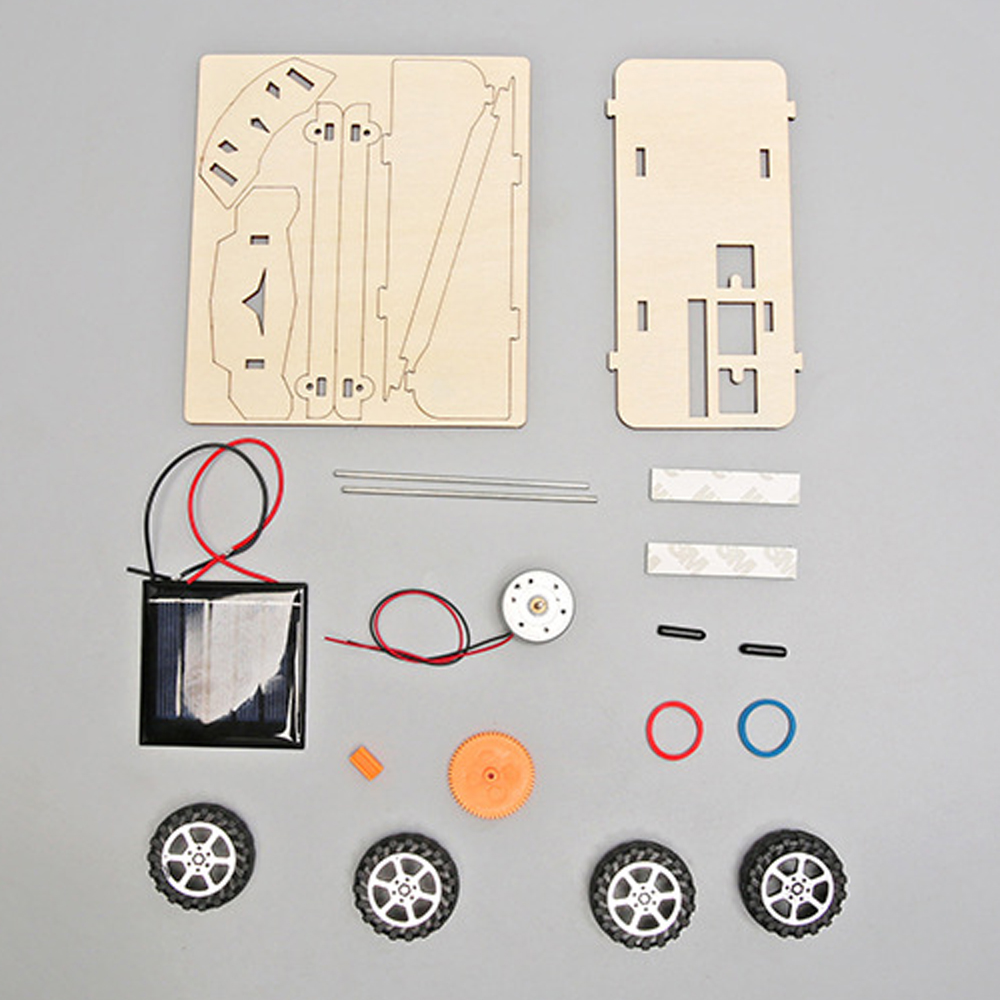 Assemble Solar DIY Car Motor R - Diy Electronics Motor ulasan dan harga