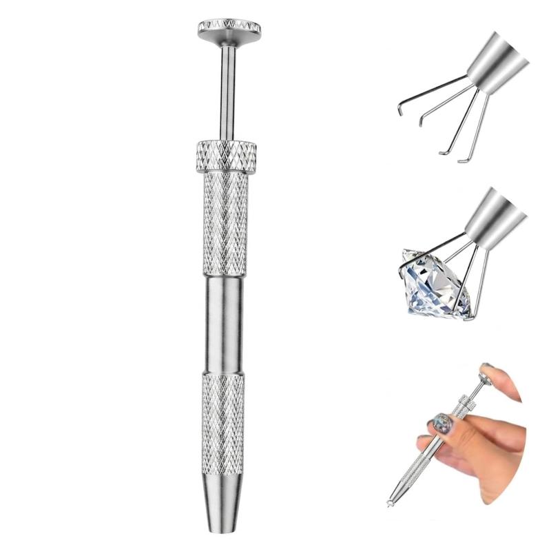 4 Jaw Holder Tweezers Piercing - Ic Chip Puller ulasan dan harga