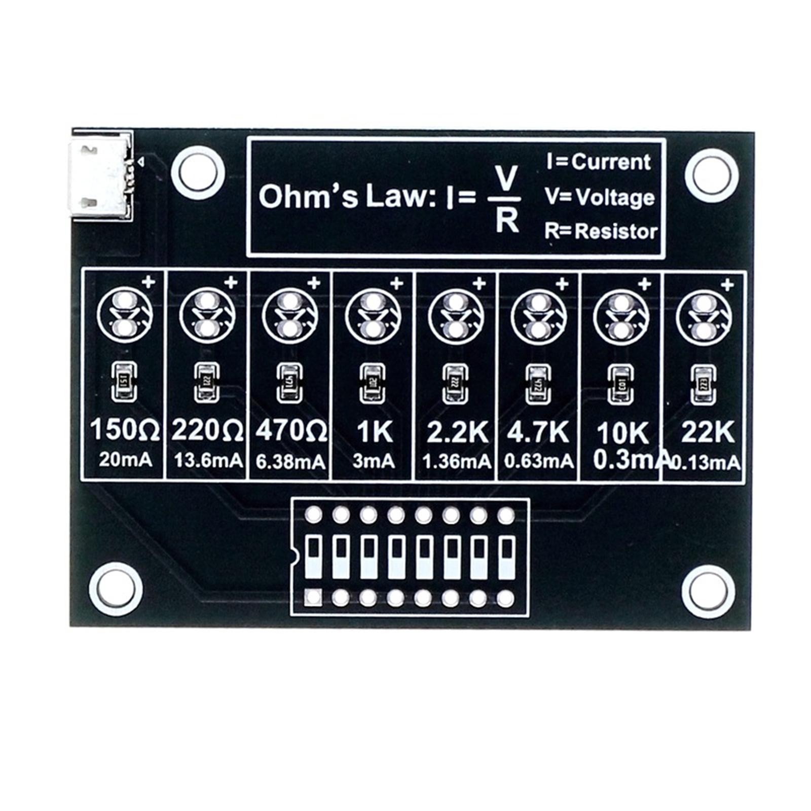 DIY Soldering Practice Kit Ohm - Diy Electronics Lab ulasan dan harga