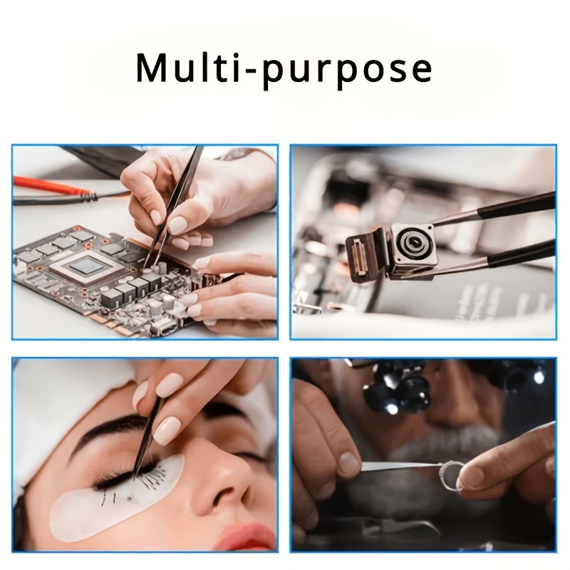 10Pcs ESD Anti‑Static Tweezers - Diy Kit Elektronik ulasan dan harga