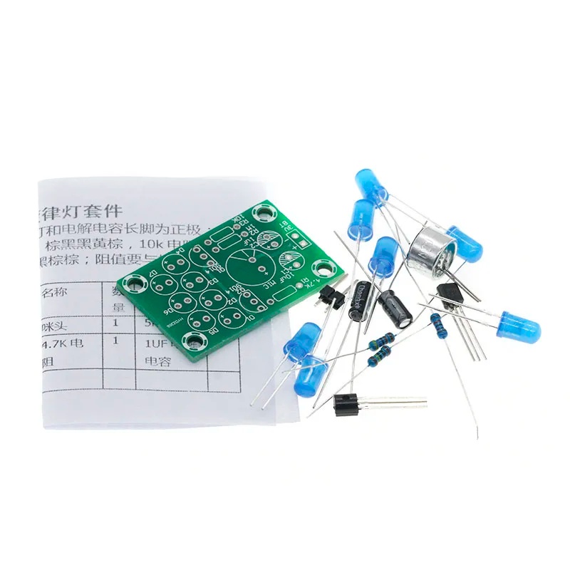 Voice Control Melody Lamp Kit  - Diy Electronic ulasan dan harga