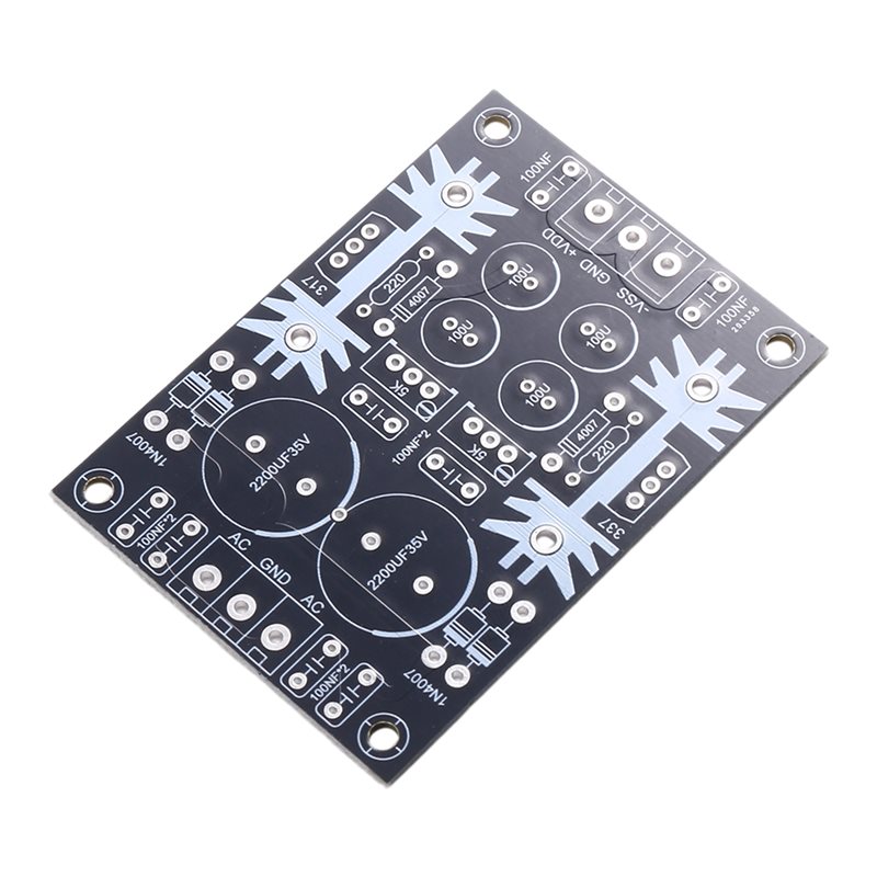 FULL-Adjustable Positive Negat - Lm317 Voltage Regulator ulasan dan harga