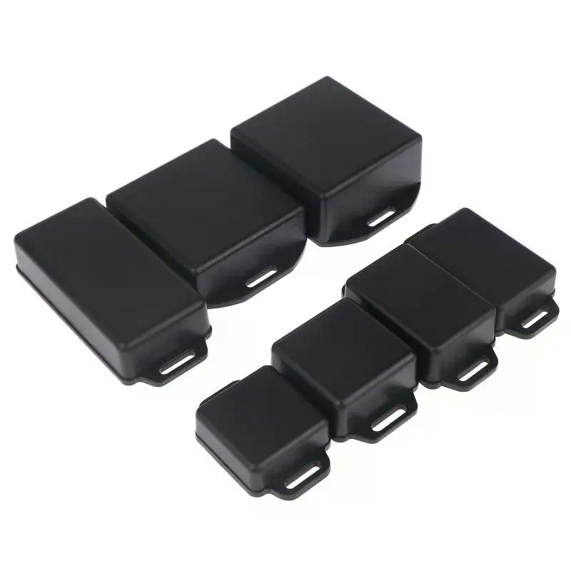 Black Plastic Electronic Proje - Diy Electronic Components ulasan dan harga