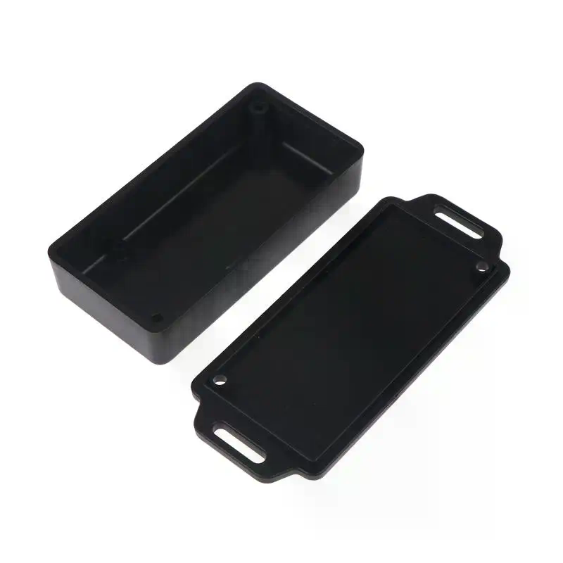 Black Plastic Electronic Proje - Diy Electronic Components ulasan dan harga