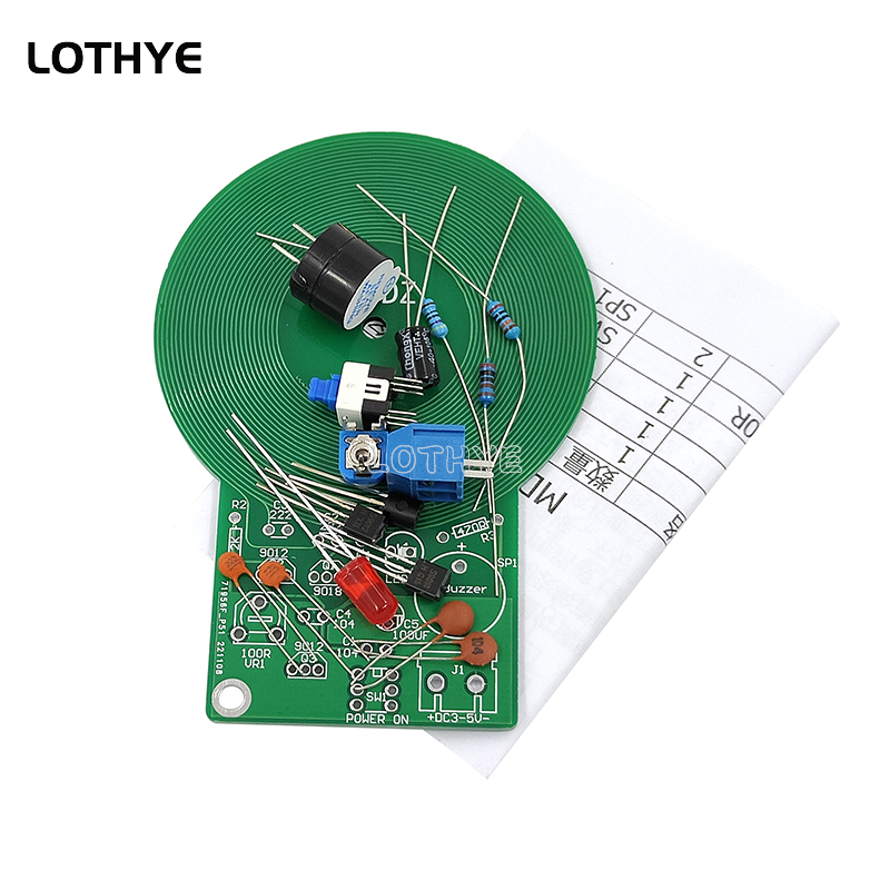 DC 3V-5V Metal Detector Kit DI - Diy Kit Elektronik ulasan dan harga