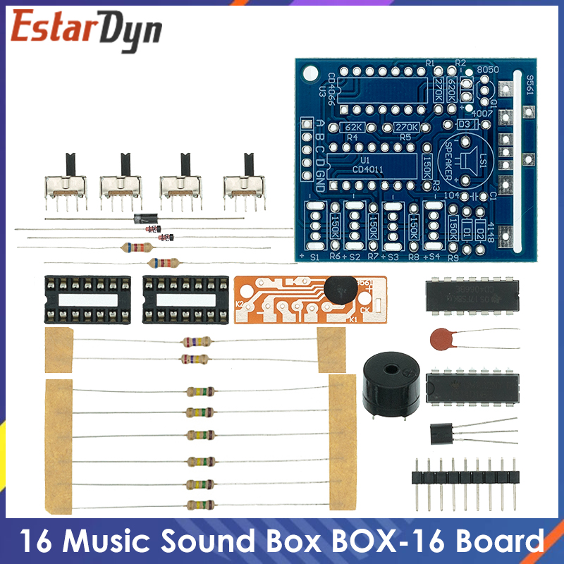 16 Music Sound Box BOX-16 Boar - Diy Electronics Audio ulasan dan harga
