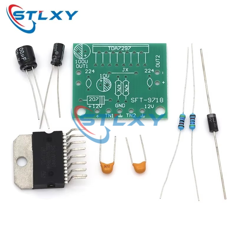 Amplifier Board TDA7297 Audio  - Diy Electronics Audio ulasan dan harga