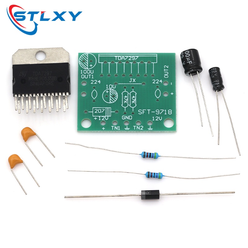 Amplifier Board TDA7297 Audio  - Diy Electronics Audio ulasan dan harga